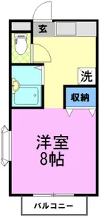 リモージュK【1階】の間取り