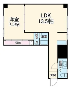 朝陽ビル【4階】の間取り