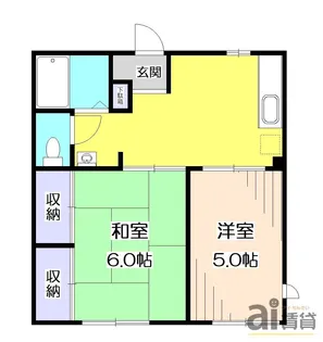 グレーテ【1階】の間取り