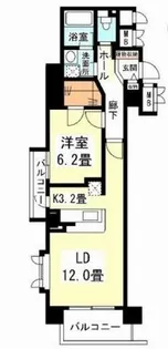 アーマックス大井町【10階】の間取り