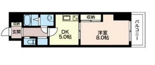 オーキッドレジデンス板橋【6階】の間取り