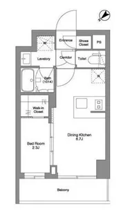 SYFORME MOTOMACHI-CHUKAGAI【2階】の間取り