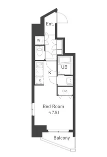 コート八千代台【9階】の間取り