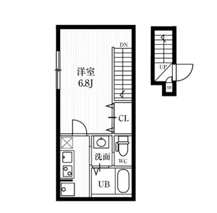 ミハス旗の台【2階】の間取り