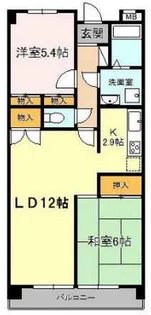 神奈川県川崎市宮前区土橋2【マンション】の間取り