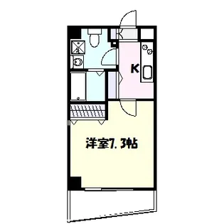 神奈川県川崎市高津区溝口2【マンション】の間取り