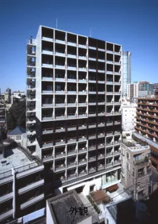 カスタリア麻布十番七面坂【8階】の外観