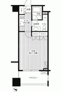 グランハイツ代々木【14階】の間取り