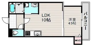 大阪府寝屋川市萱島桜園町【アパート】の間取り