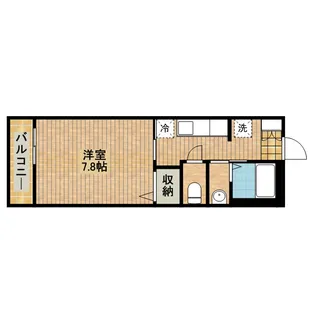 トレジャーK【2階】の間取り