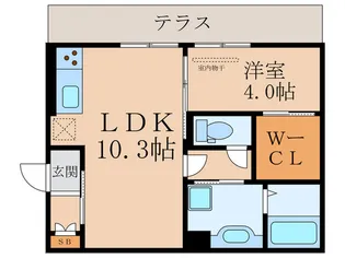 LecielII【1階】の間取り