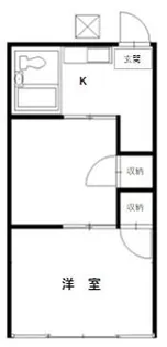 クロノス秦野南【2階】の間取り