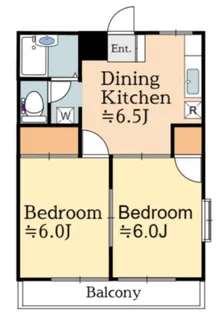 三陽マンション【1階】の間取り
