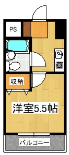リエス西船橋【3階】の間取り