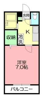 パレアージュ【3階】の間取り