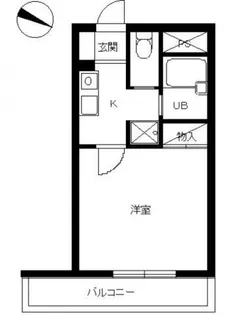 スカイコート日本橋浜町【11階】の間取り