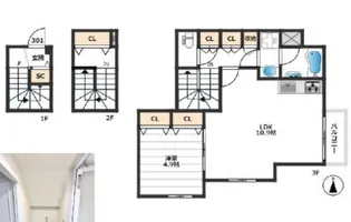 Helios Senkawa【3階】の間取り