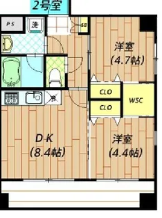 Galleria Shimomaruko【3階】の間取り