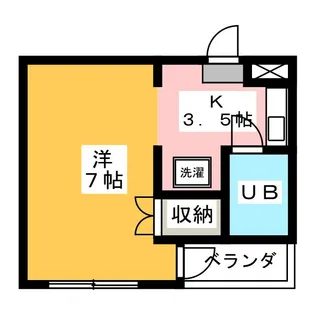 アメニティコウヤマ第11ガーデン【2階】の間取り