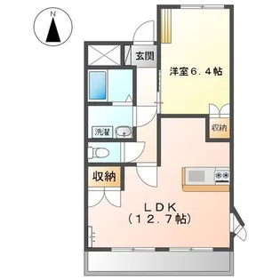 エルガーデン白石【2階】の間取り