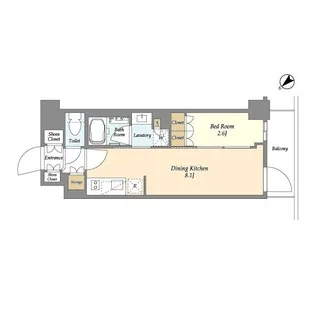 グランカーサ瑞江【3階】の間取り
