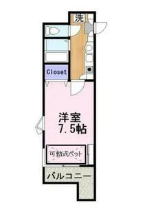 ロワイヤルユニ【3階】の間取り