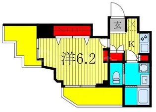 千葉県船橋市本中山1【マンション】の間取り