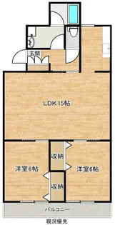ファインハイツ【3階】の間取り