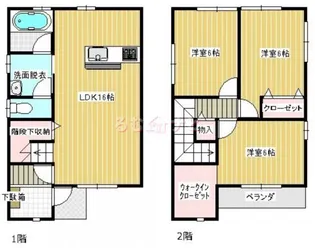 福岡県那珂川市今光4【一戸建】の間取り