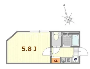 Fontaine尾久【1階】の間取り