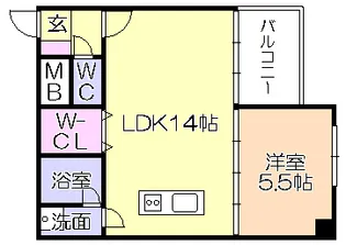 ALLEYIII【5階】の間取り