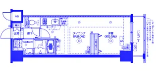 フェニックス新横濱クアトロ【9階】の間取り