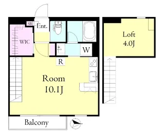 サン・レヴィB【1階】の間取り