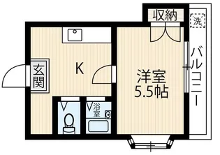 アルテハイム井尻 A【2階】の間取り