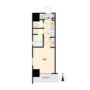 ブランシエスタ東別院【2階】の間取り