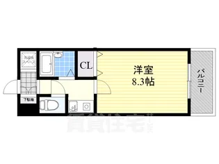 セブンハイツ【2階】の間取り