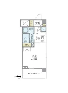 リュミエール三田【3階】の間取り