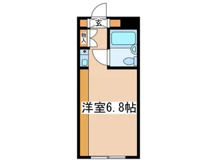 ドミ-ル玉川学園【2階】の間取り