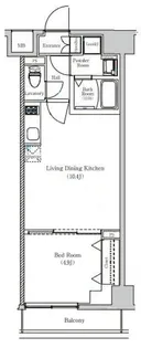 Mind Shimurasakaue【5階】の間取り