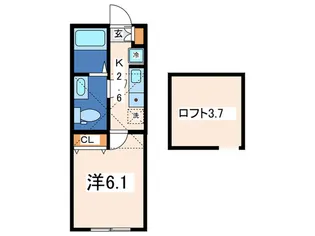 ヒルズ新横浜【2階】の間取り