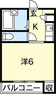 北條マンション【2階】の間取り