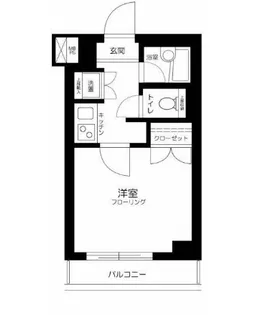 ルーブル中野白鷺【3階】の間取り