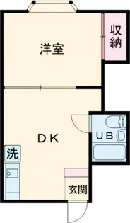 栗原福生ビル【2階】の間取り