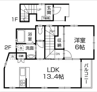 Mヴィラージュ【2階】の間取り