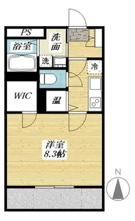 アダージオ【3階】の間取り