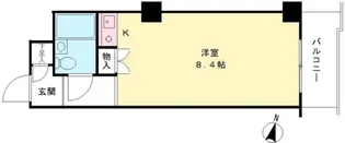 セザールプラザ府中【5階】の間取り
