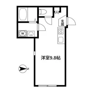 ラフォルテ上板橋【2階】の間取り