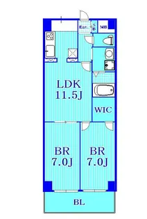 グランルミエール【3階】の間取り