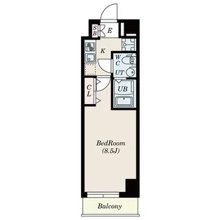 GRAN PASEO 神楽坂【5階】の間取り