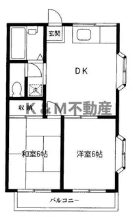 柏コーポ【2階】の間取り